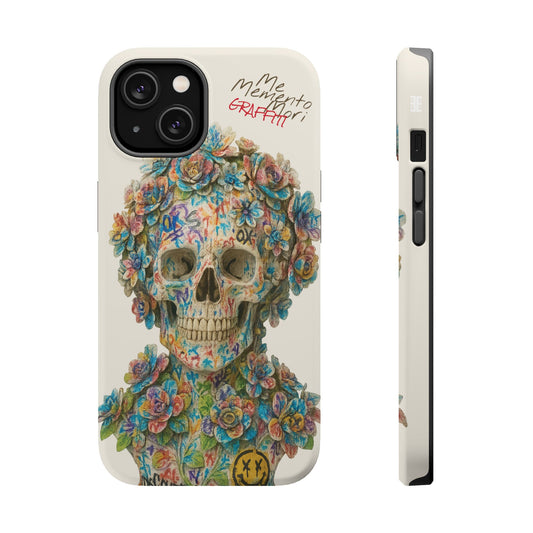 Me Memento Mori Graffiti Magnetic Impact-Resistant Cases