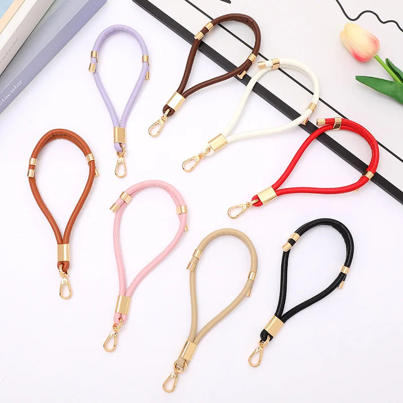 Adjustable PU Leather Keychain Pendant