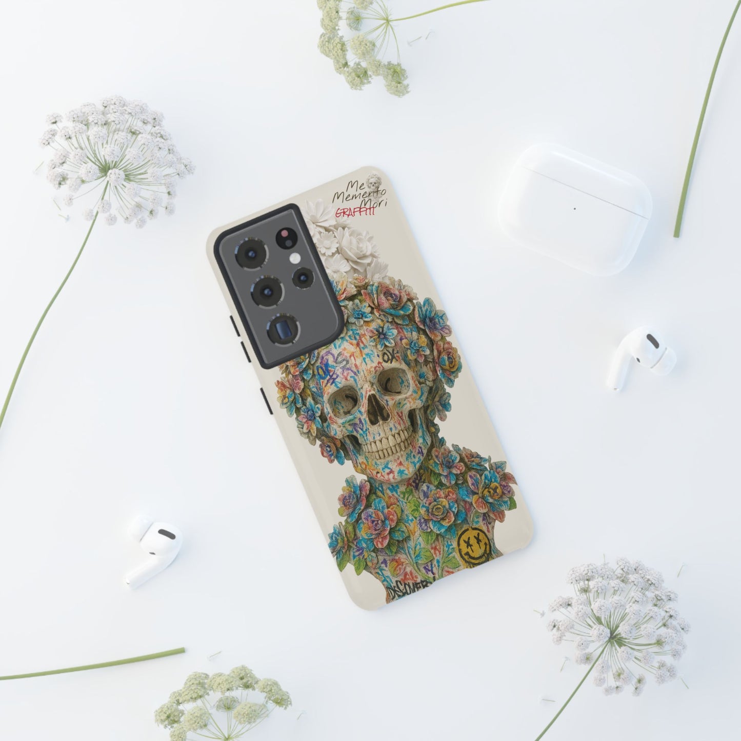 Me Memento Mori Graffiti Tough Cases