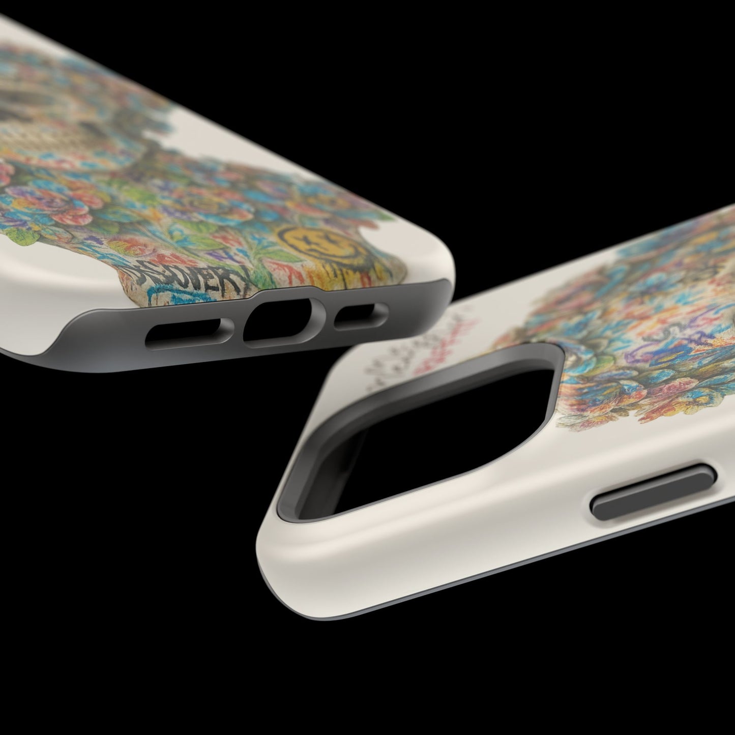 Me Memento Mori Graffiti Magnetic Impact-Resistant Cases