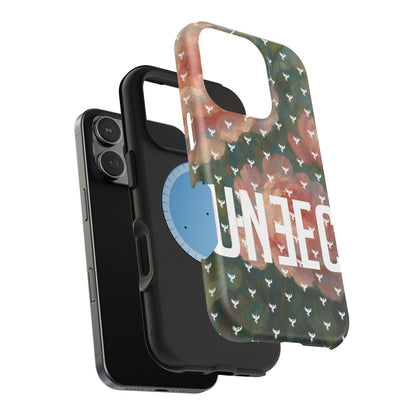 The Peonies Magnetic Impact-Resistant iPhone Case