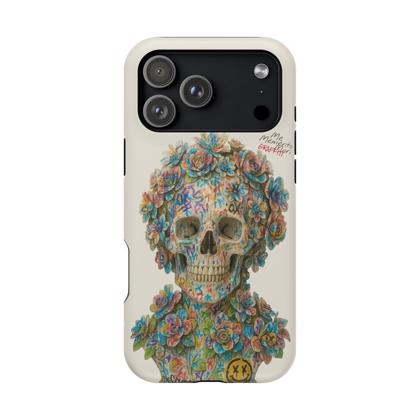 Me Memento Mori Graffiti Magnetic Impact-Resistant Cases