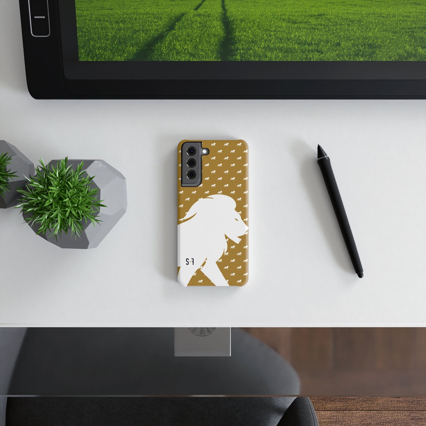 Swiss Light Lion Slim Snap Case