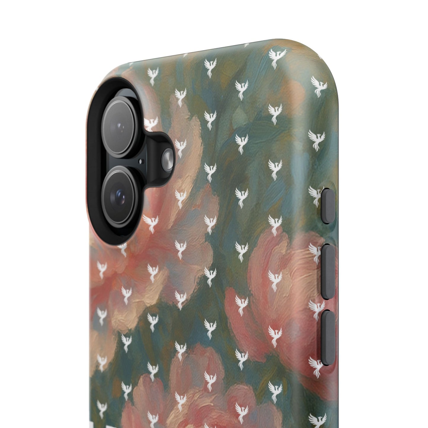 The Peonies Magnetic Impact-Resistant iPhone Case