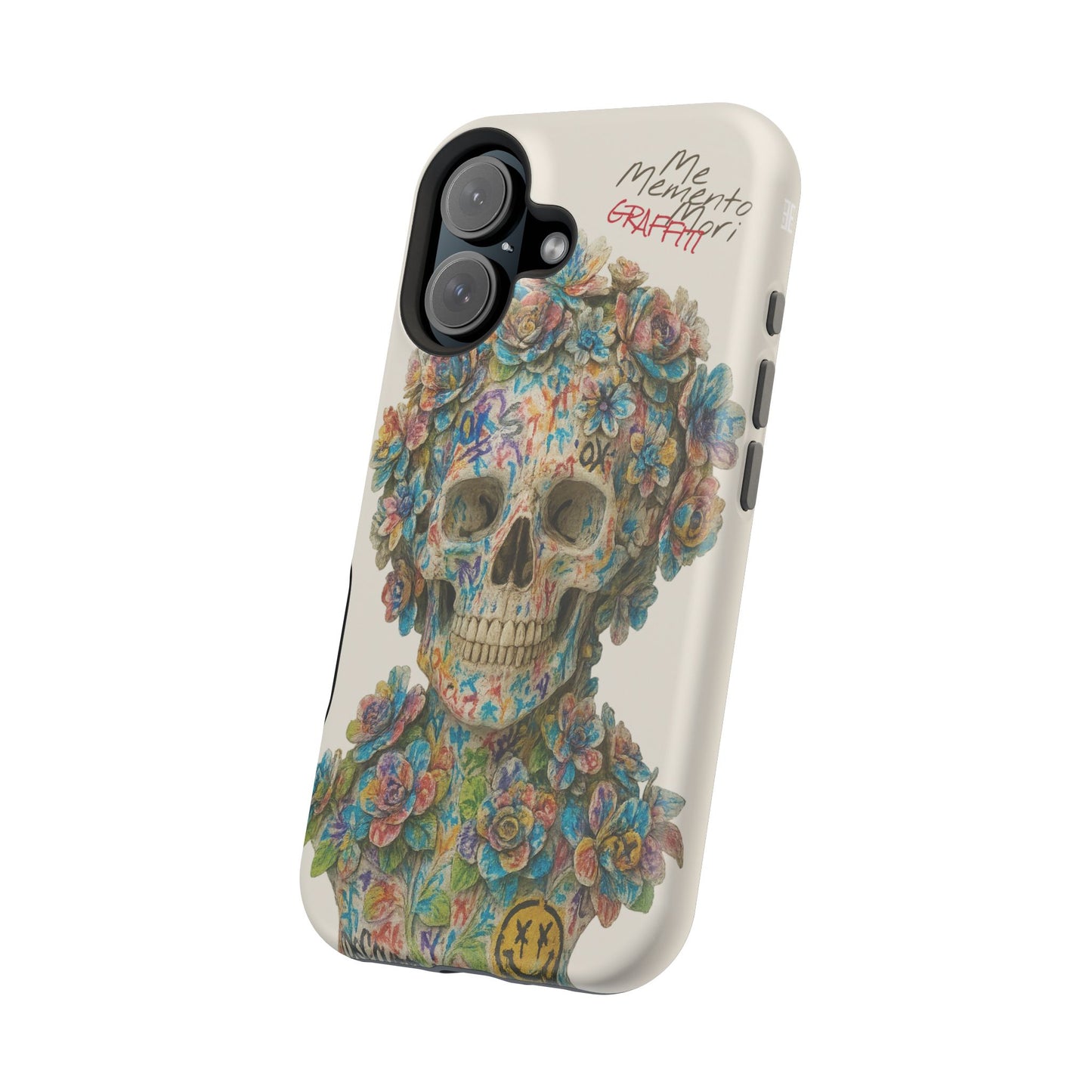 Me Memento Mori Graffiti Magnetic Impact-Resistant Cases