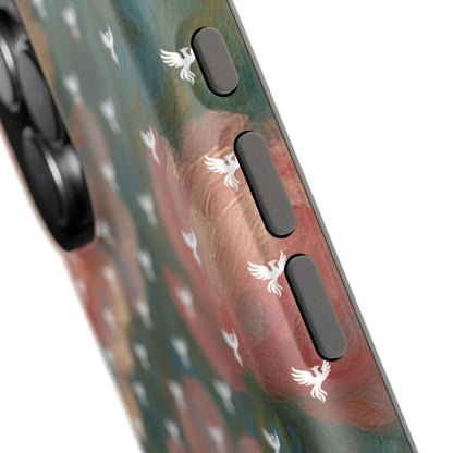 The Peonies Magnetic Impact-Resistant iPhone Case