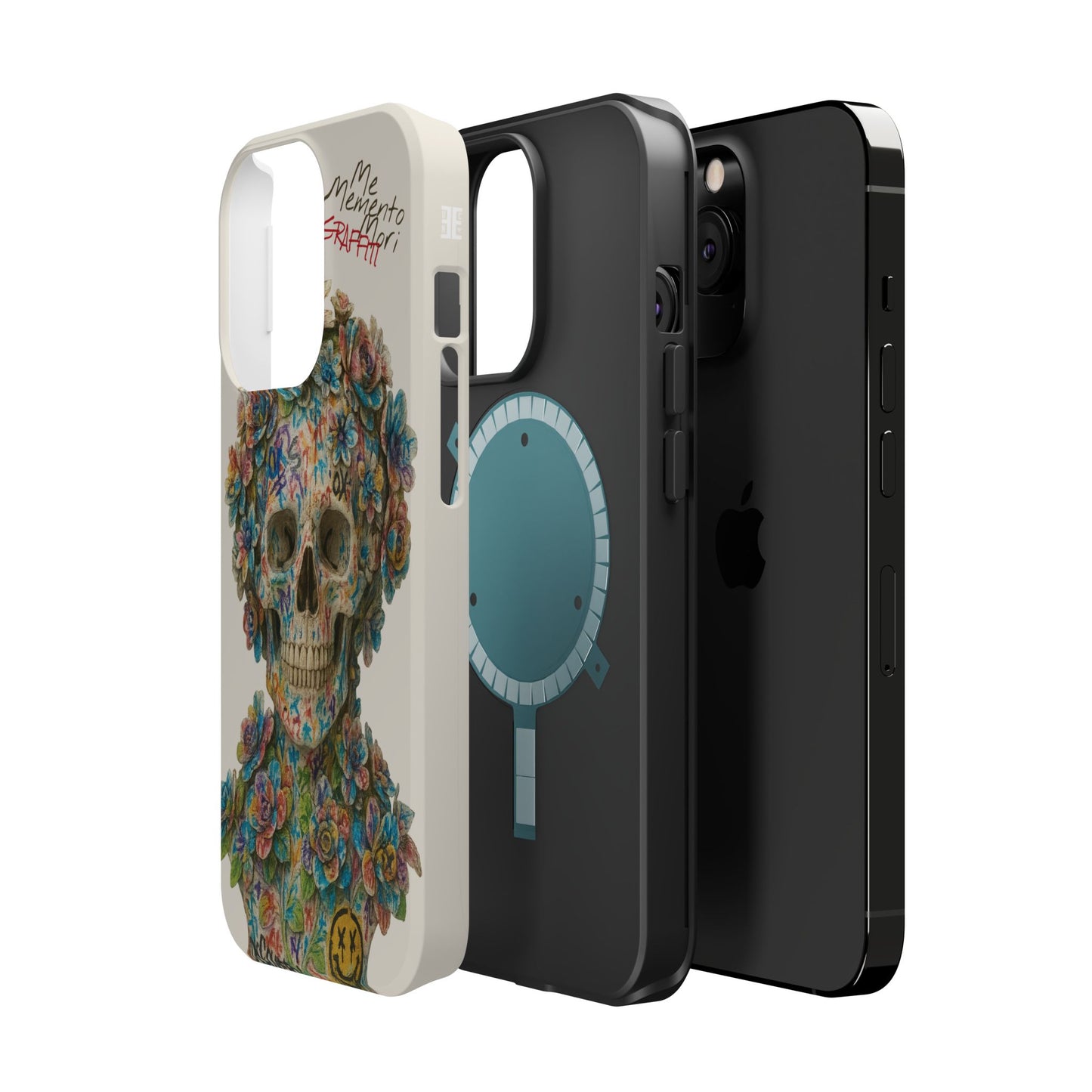 Me Memento Mori Graffiti Magnetic Impact-Resistant Cases