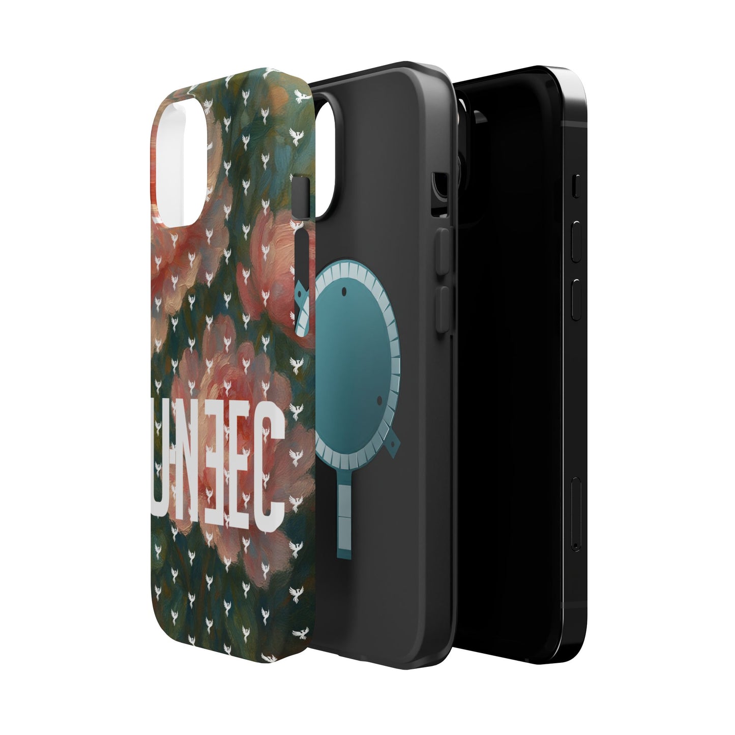 The Peonies Magnetic Impact-Resistant iPhone Case