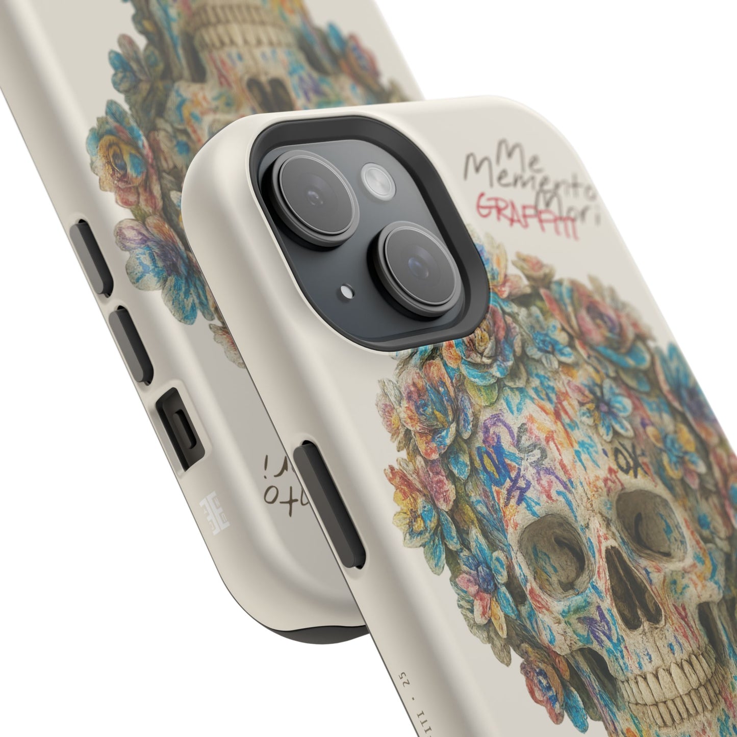 Me Memento Mori Graffiti Magnetic Impact-Resistant Cases