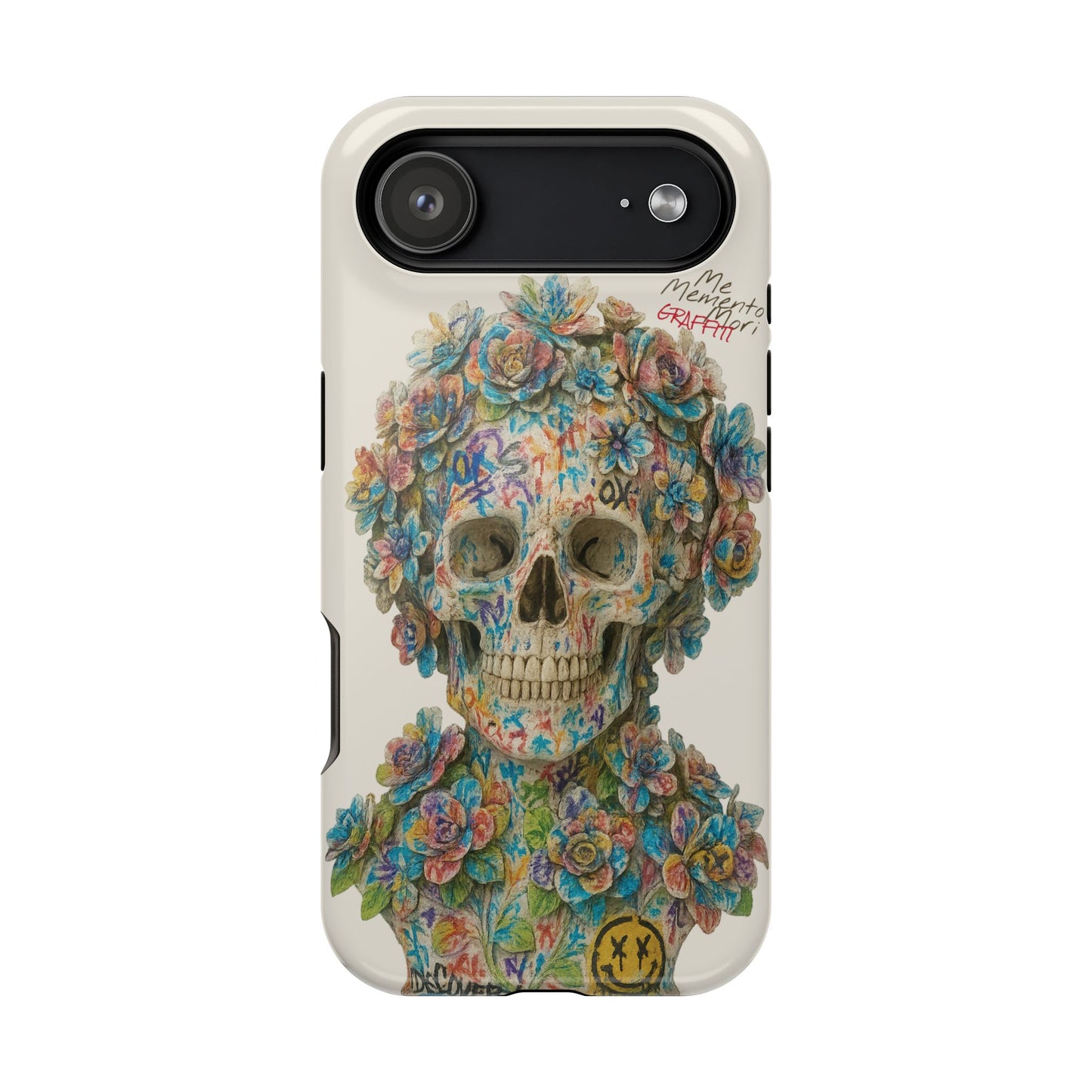 Me Memento Mori Graffiti Magnetic Impact-Resistant Cases