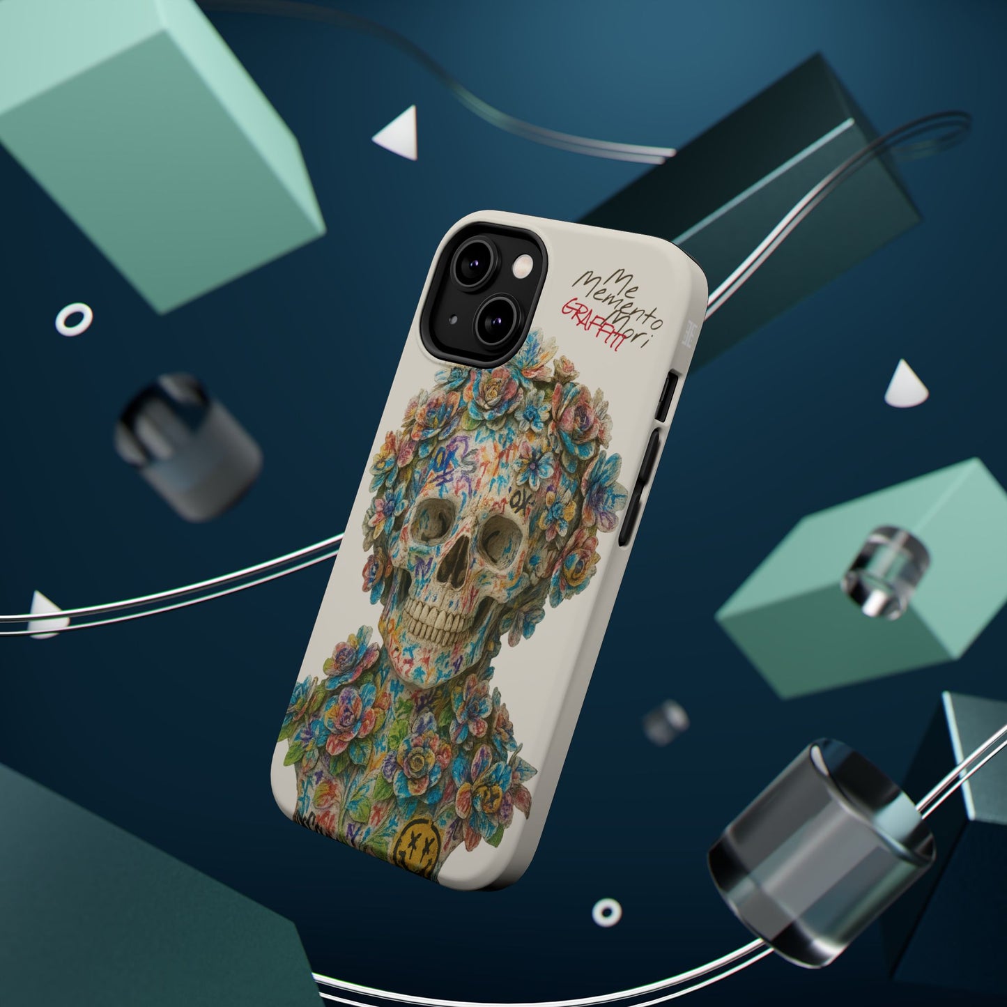 Me Memento Mori Graffiti Magnetic Impact-Resistant Cases