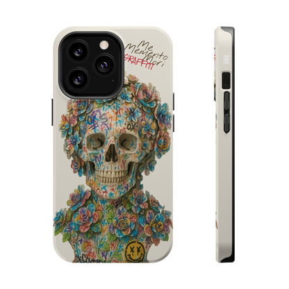 Me Memento Mori Graffiti Magnetic Impact-Resistant Cases