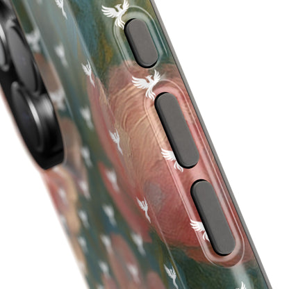 The Peonies Magnetic Impact-Resistant iPhone Case