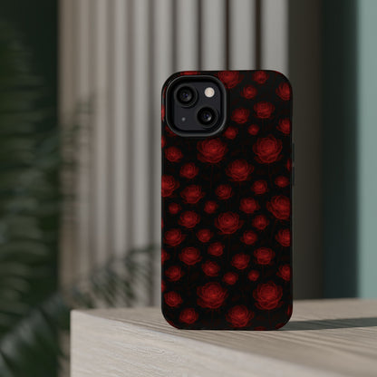 Love Roses Magnetic Impact-Resistant Cases