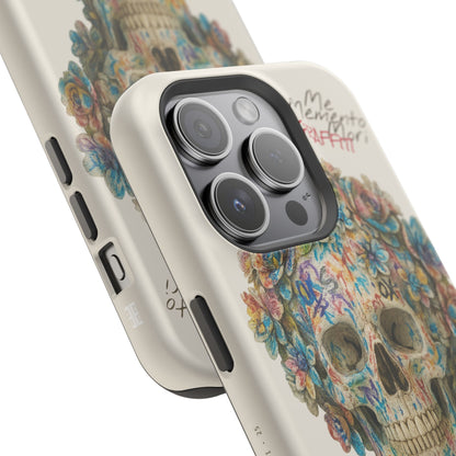 Me Memento Mori Graffiti Magnetic Impact-Resistant Cases