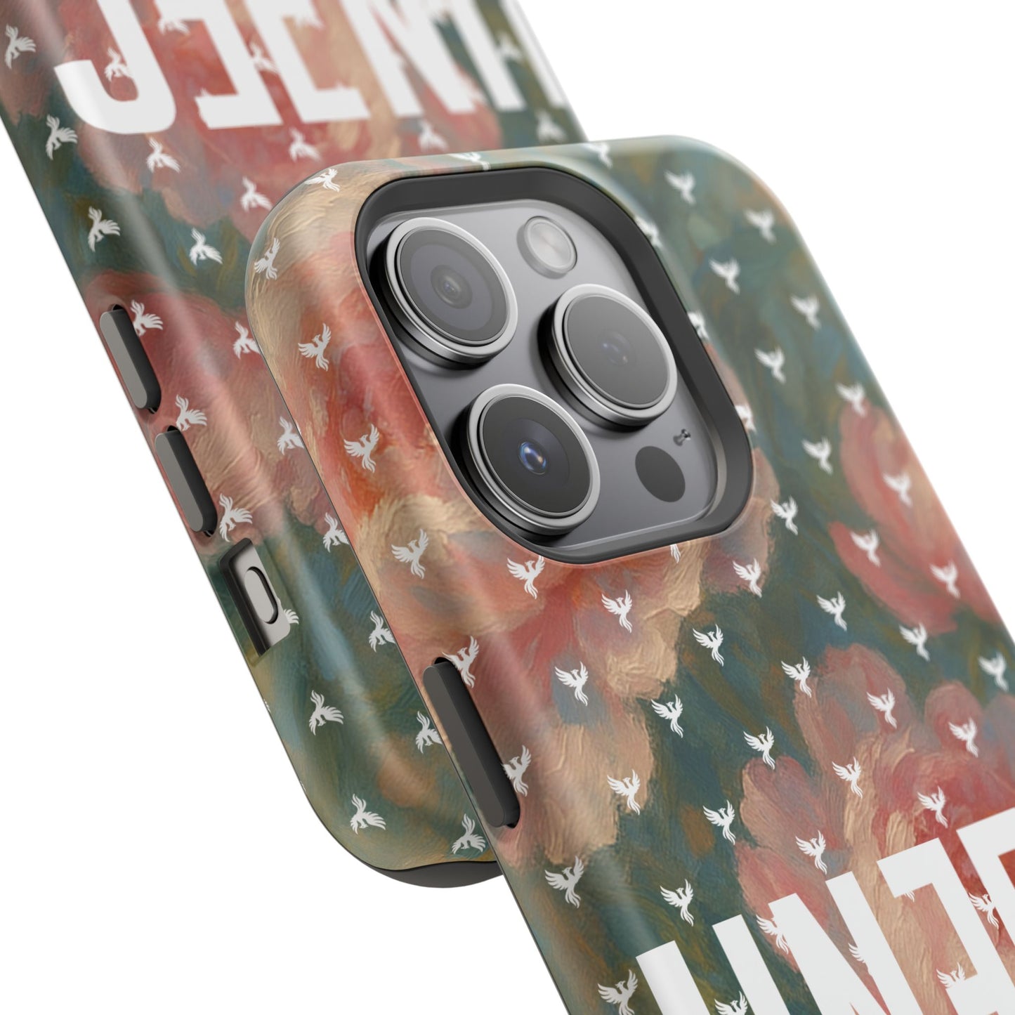 The Peonies Magnetic Impact-Resistant iPhone Case