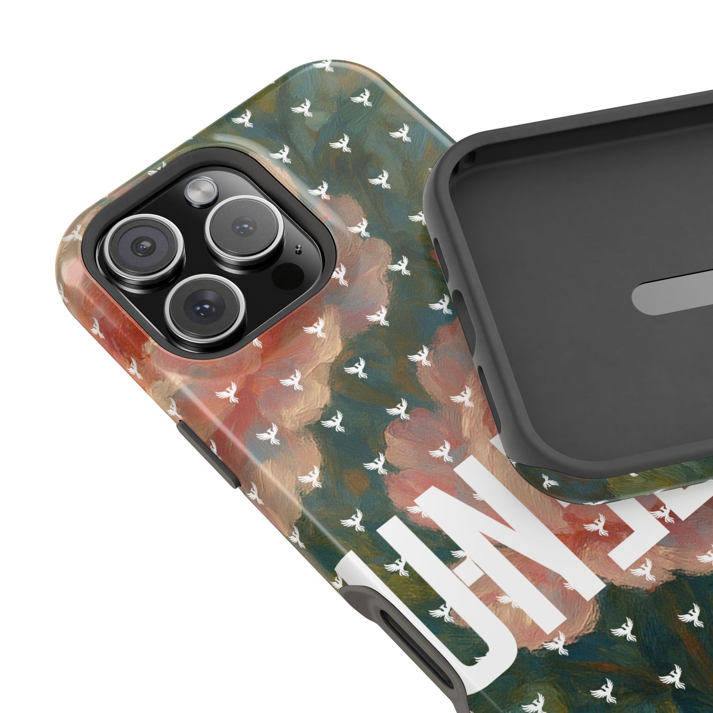 The Peonies Magnetic Impact-Resistant iPhone Case