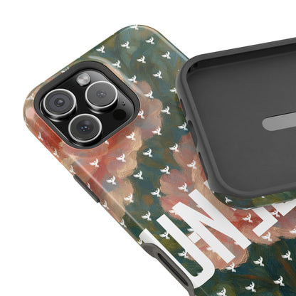 The Peonies Magnetic Impact-Resistant iPhone Case