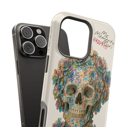 Me Memento Mori Graffiti Magnetic Impact-Resistant Cases