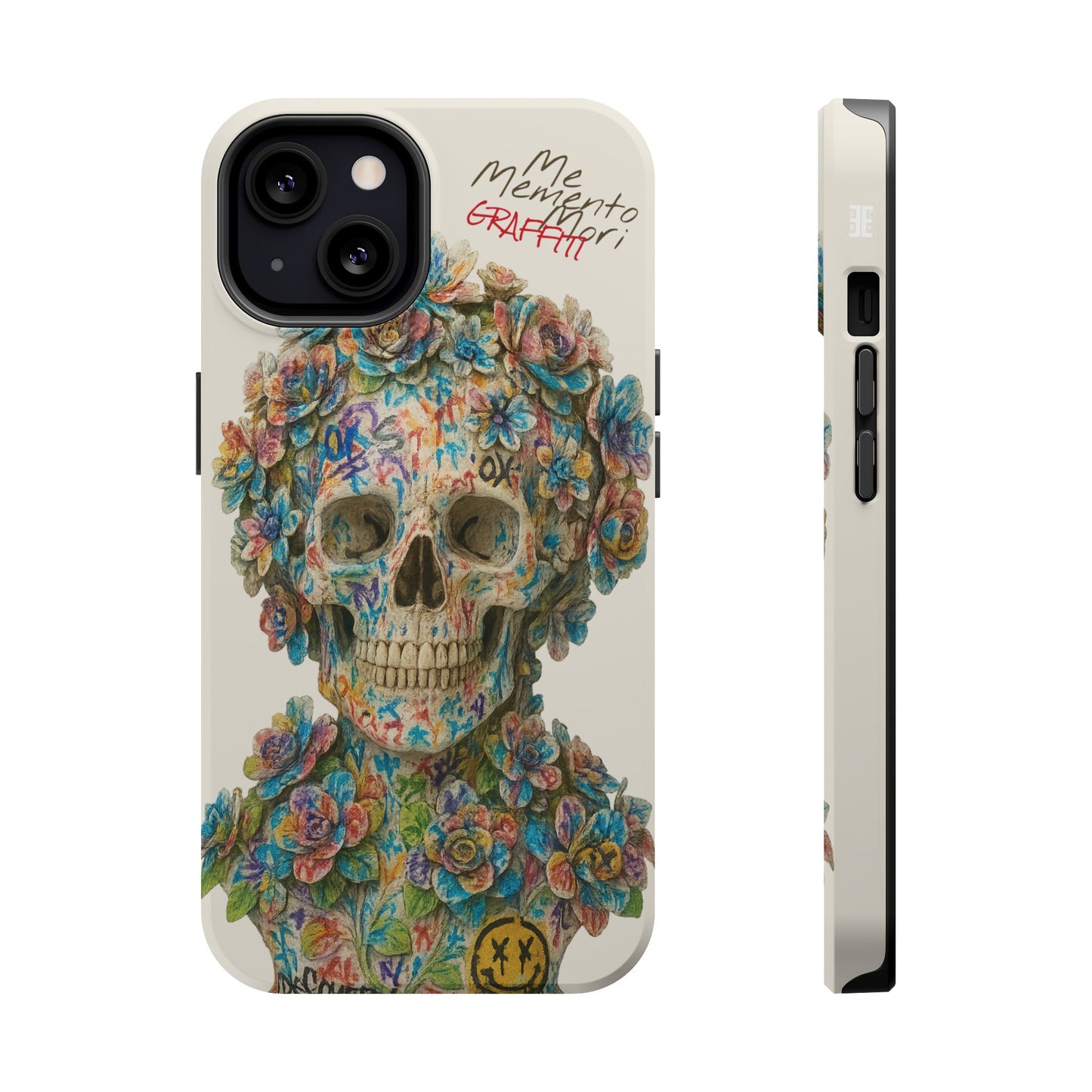 Me Memento Mori Graffiti Magnetic Impact-Resistant Cases