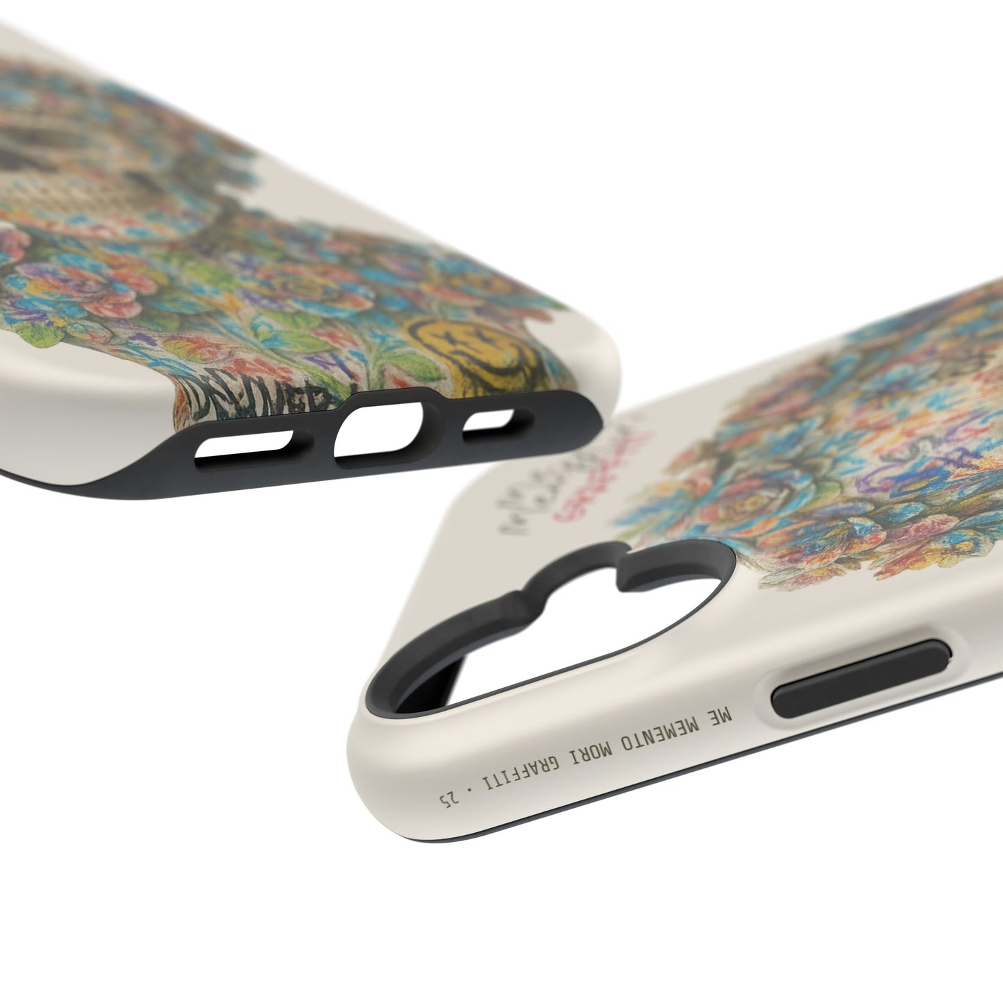 Me Memento Mori Graffiti Magnetic Impact-Resistant Cases
