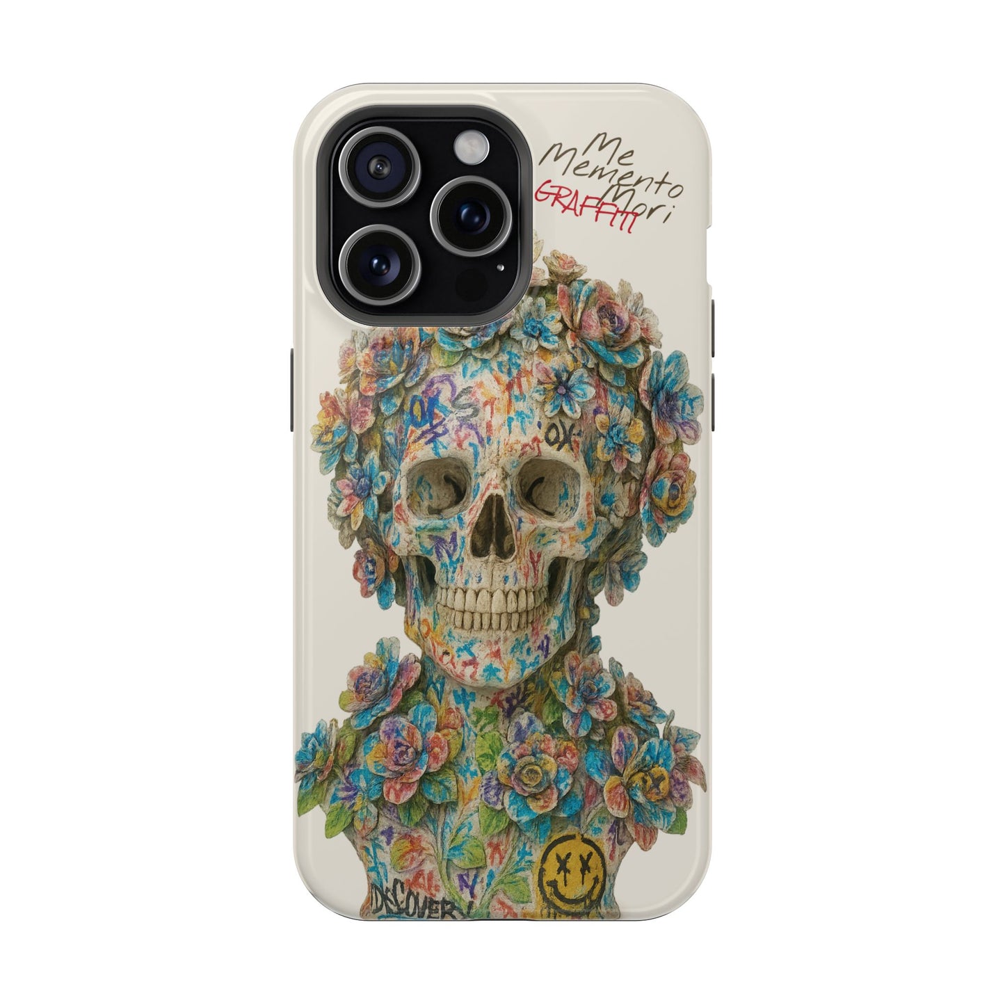 Me Memento Mori Graffiti Magnetic Impact-Resistant Cases
