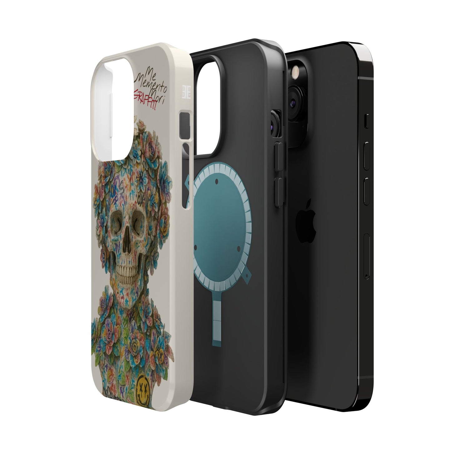 Me Memento Mori Graffiti Magnetic Impact-Resistant Cases