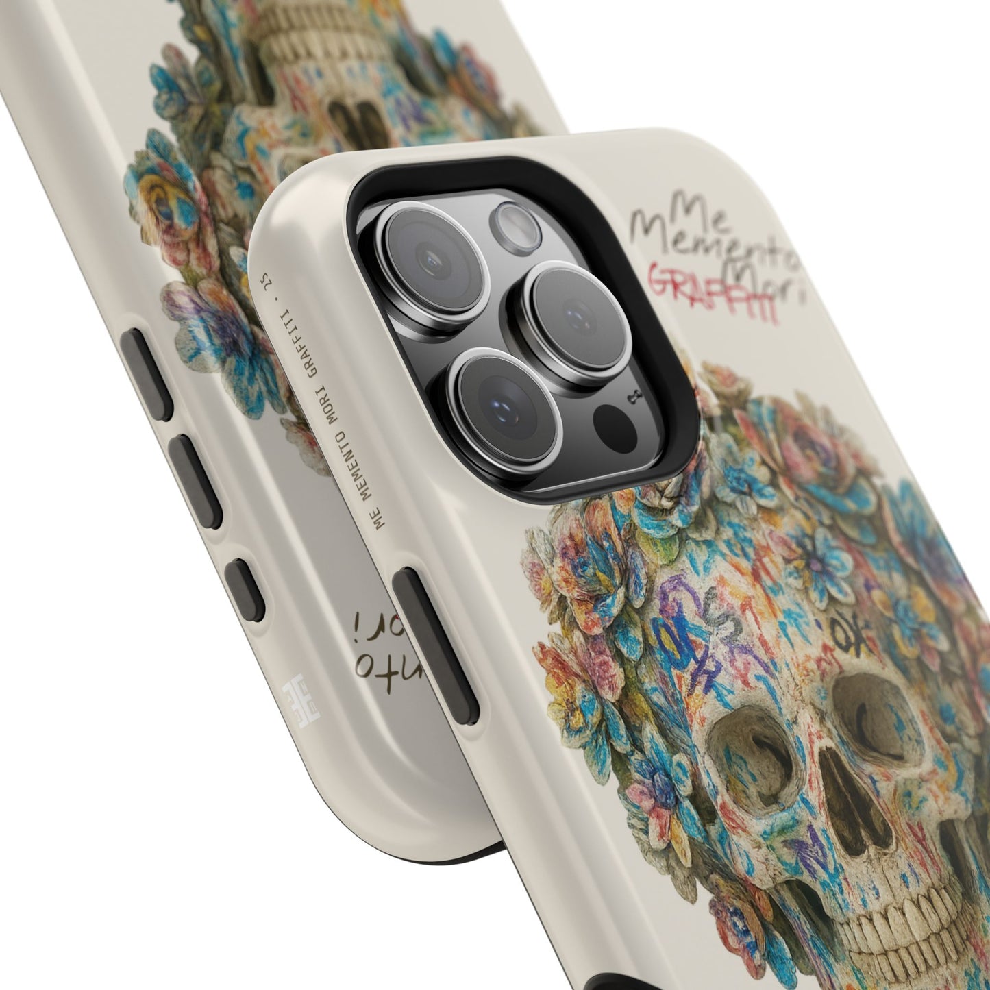 Me Memento Mori Graffiti Magnetic Impact-Resistant Cases