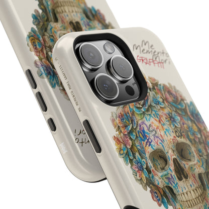 Me Memento Mori Graffiti Magnetic Impact-Resistant Cases