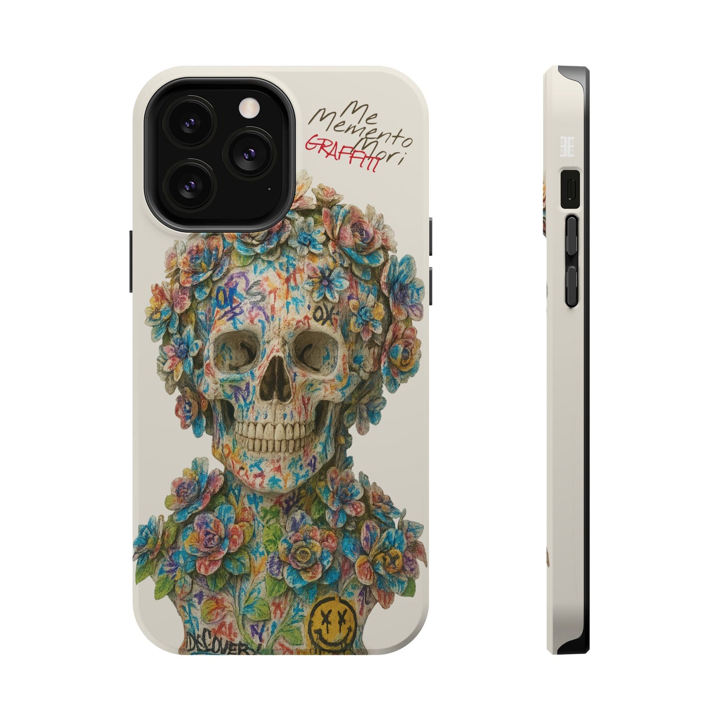 Me Memento Mori Graffiti Magnetic Impact-Resistant Cases