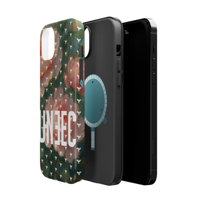 The Peonies Magnetic Impact-Resistant iPhone Case