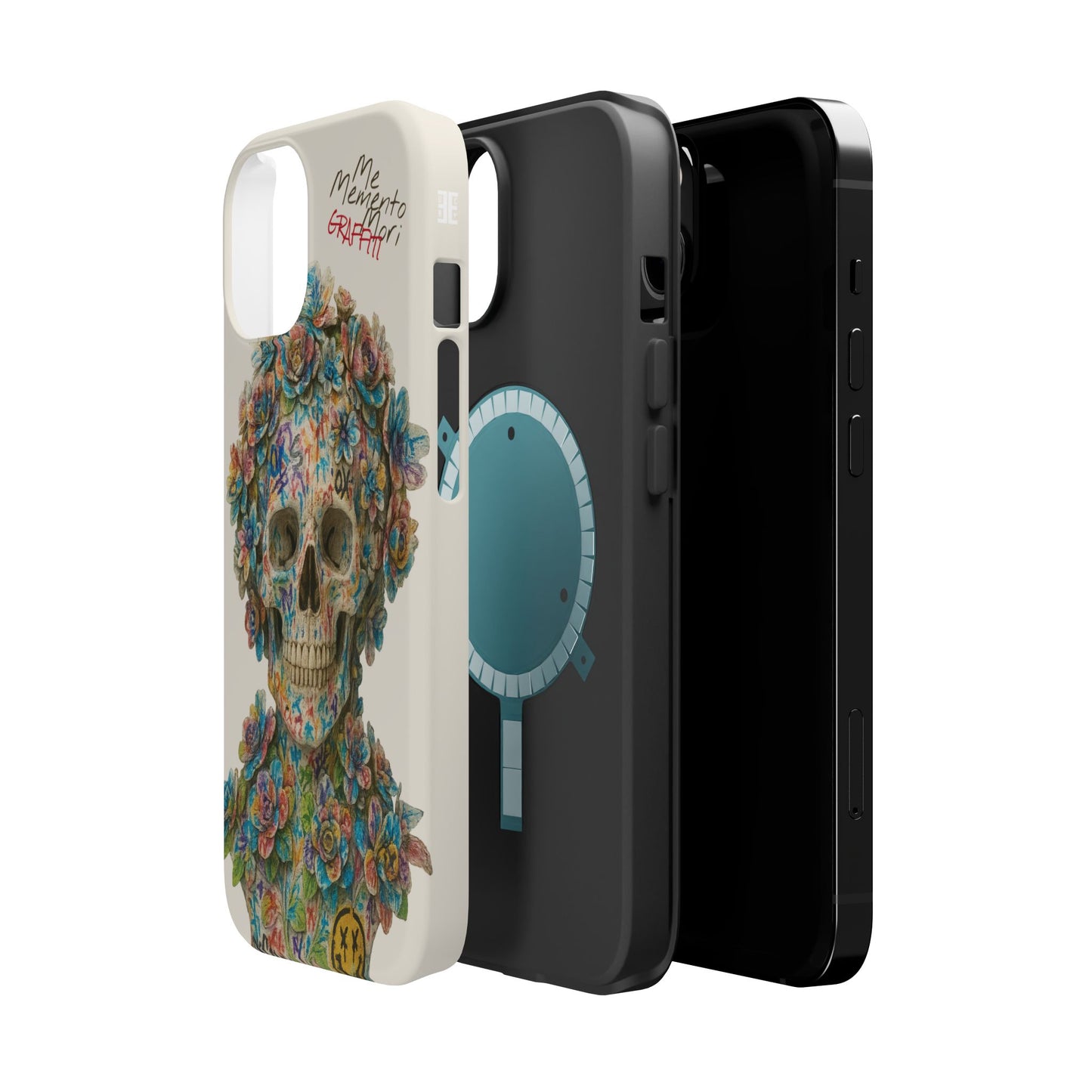 Me Memento Mori Graffiti Magnetic Impact-Resistant Cases