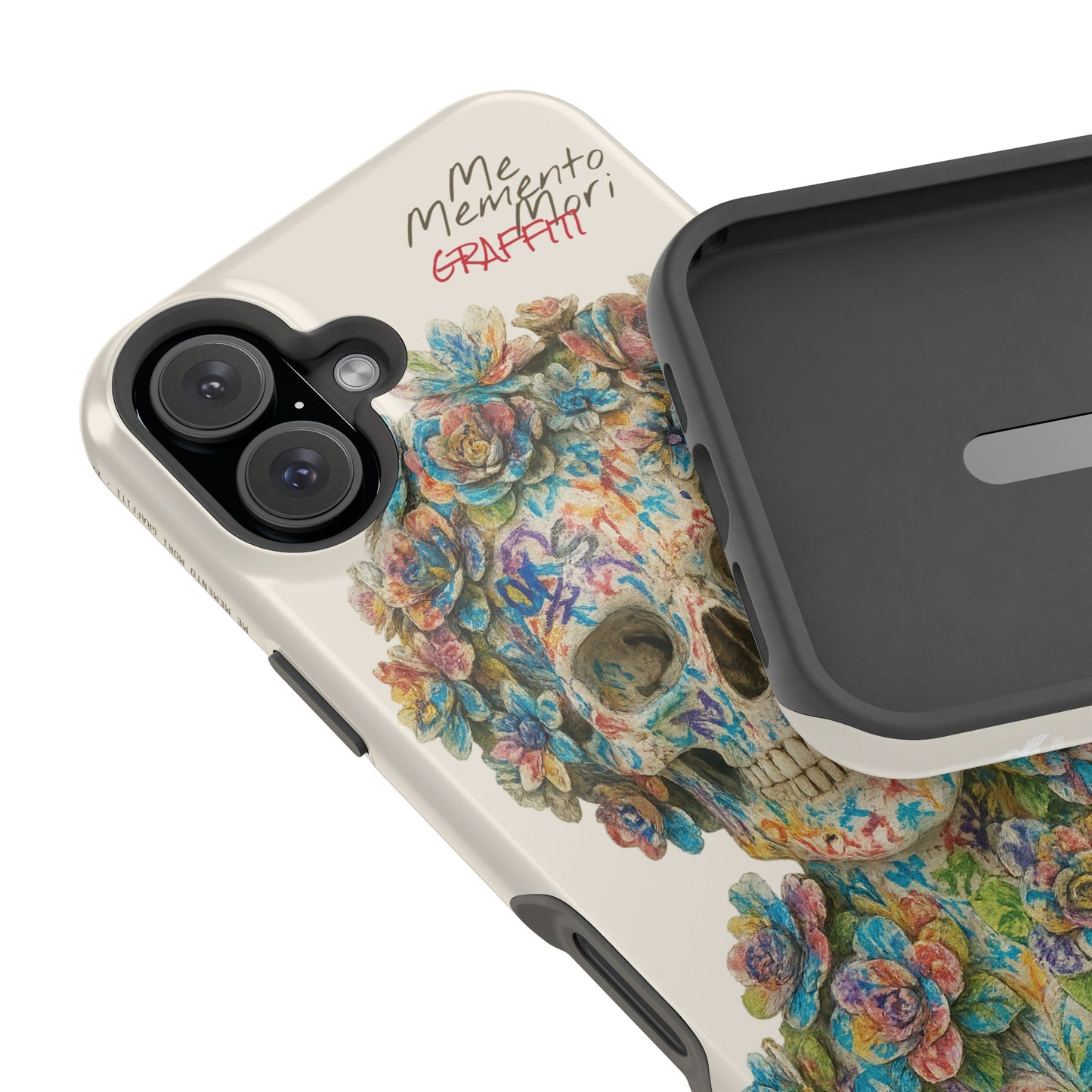 Me Memento Mori Graffiti Magnetic Impact-Resistant Cases