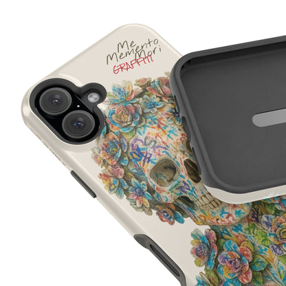 Me Memento Mori Graffiti Magnetic Impact-Resistant Cases