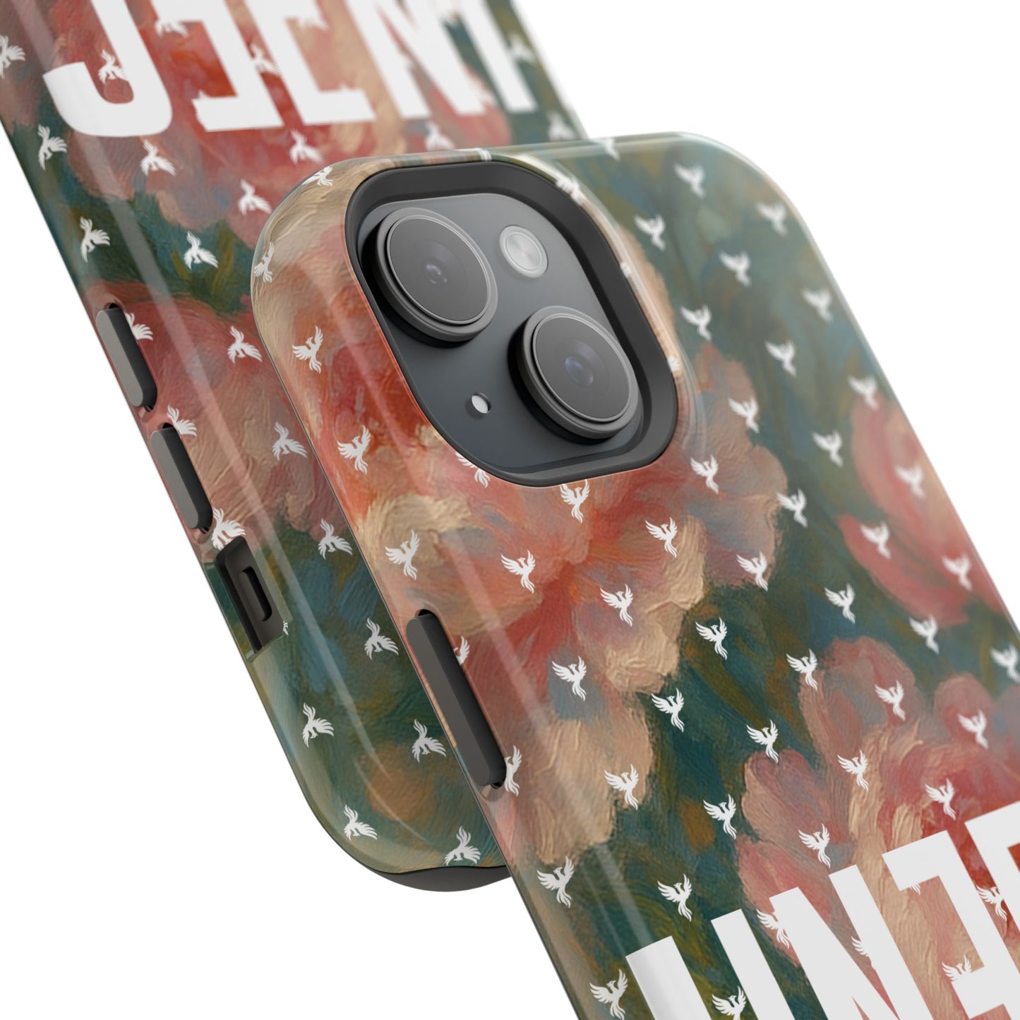 The Peonies Magnetic Impact-Resistant iPhone Case