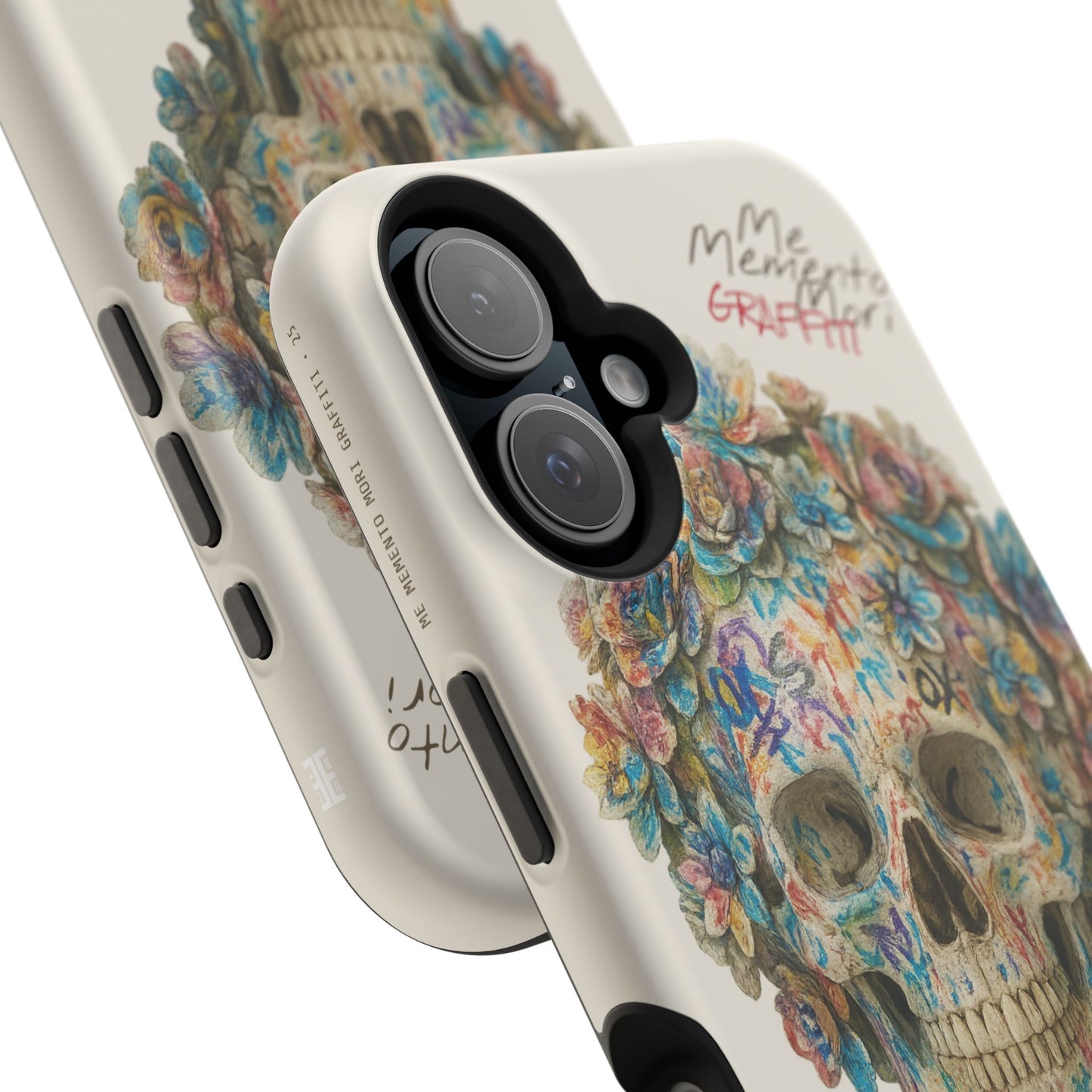 Me Memento Mori Graffiti Magnetic Impact-Resistant Cases