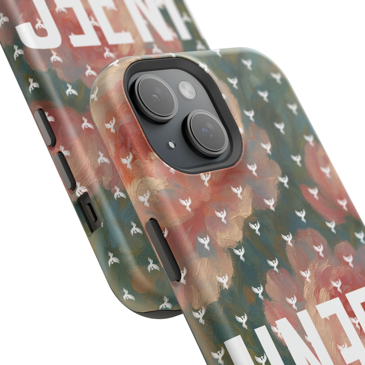 The Peonies Magnetic Impact-Resistant iPhone Case