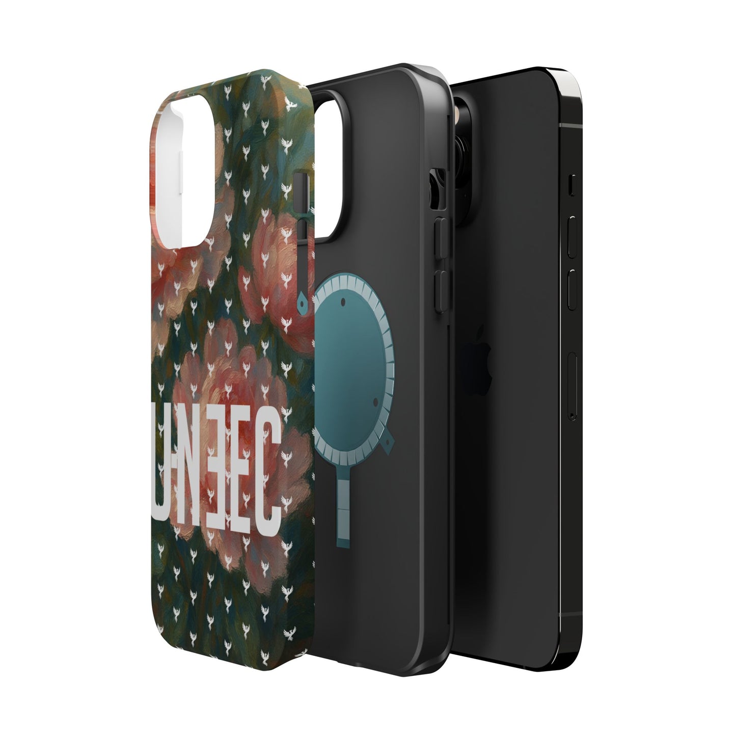 The Peonies Magnetic Impact-Resistant iPhone Case