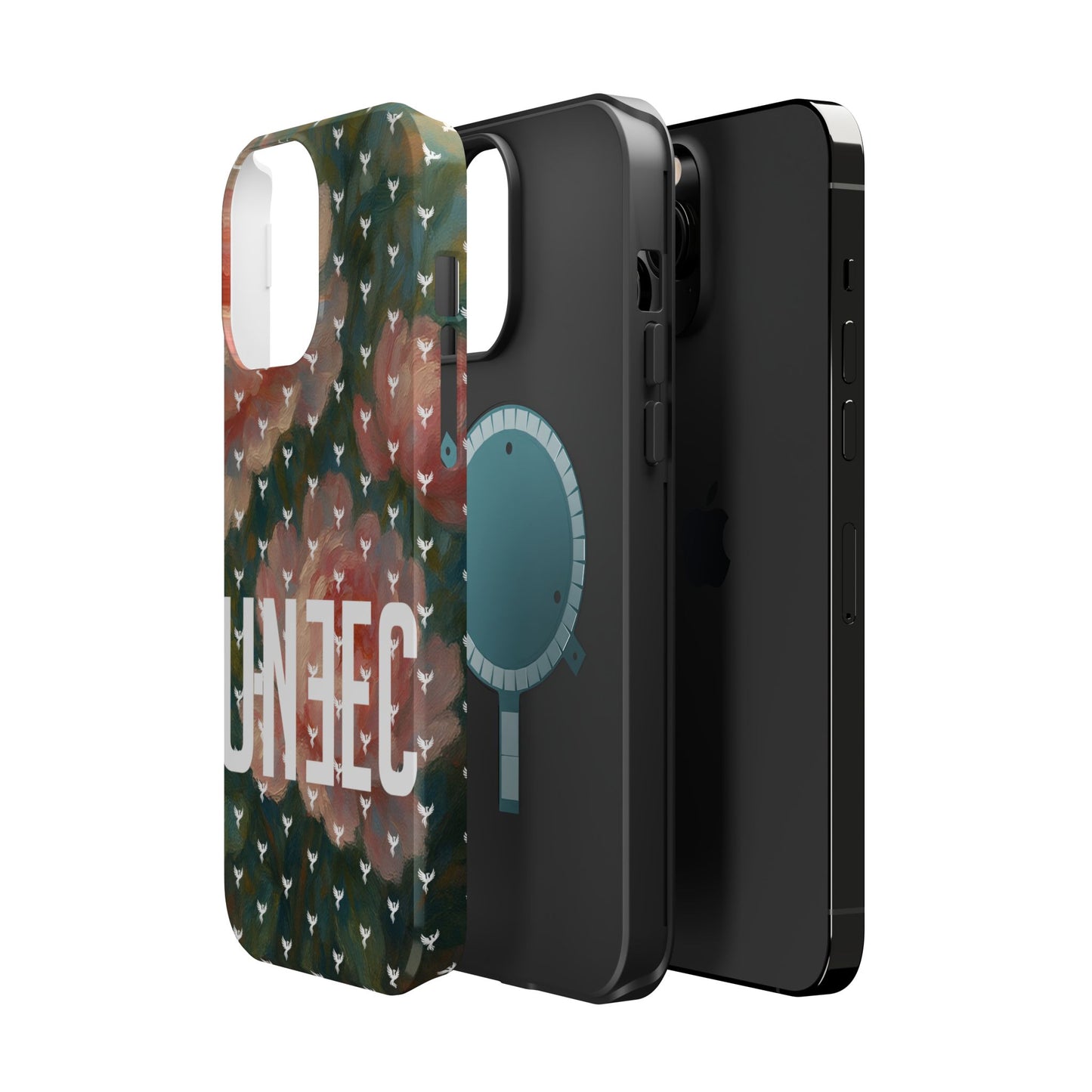 The Peonies Magnetic Impact-Resistant iPhone Case