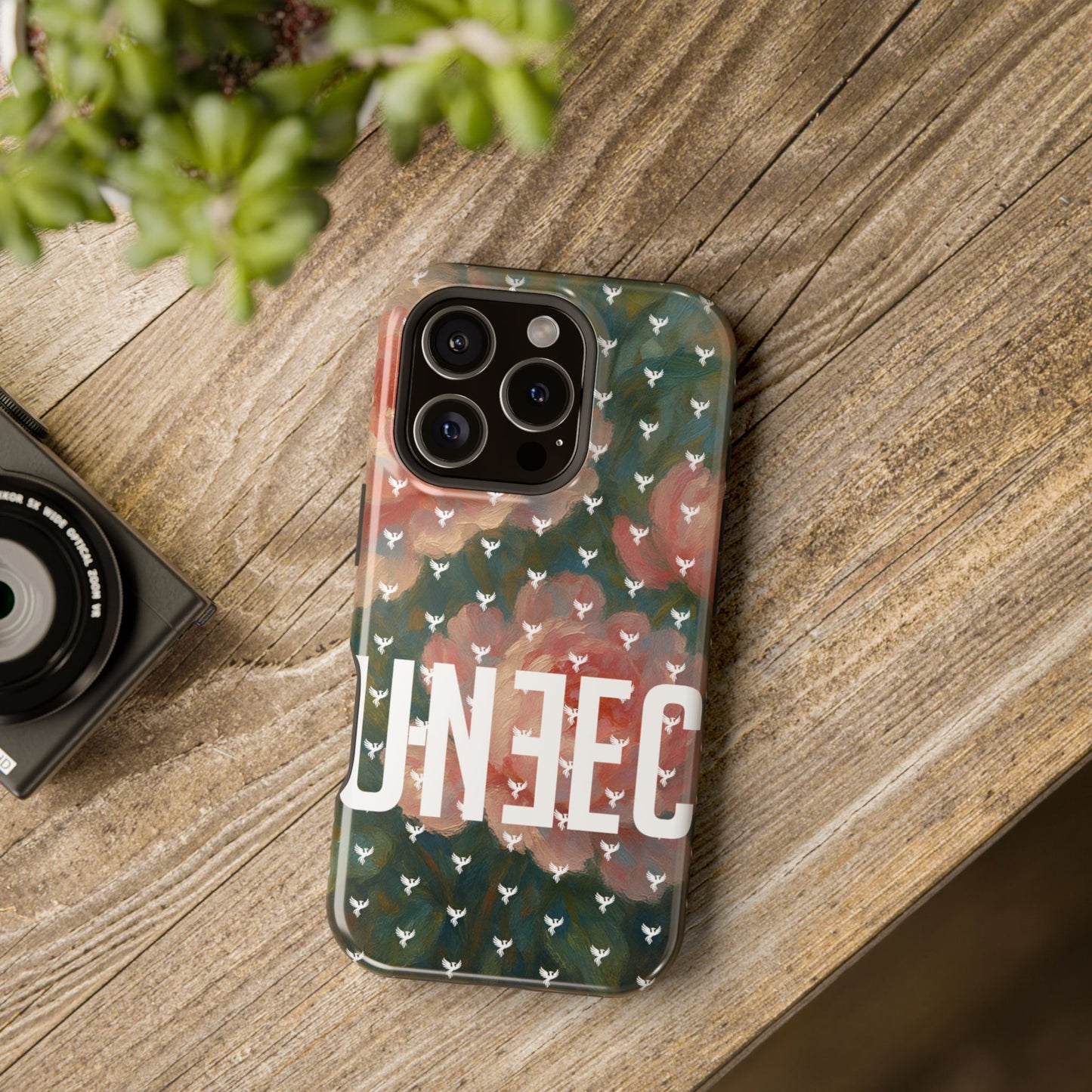 The Peonies Magnetic Impact-Resistant iPhone Case