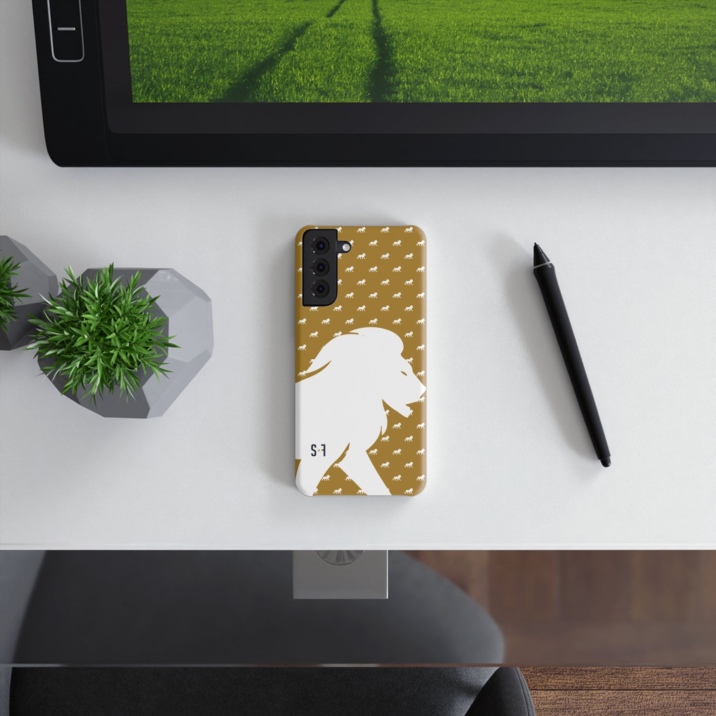 Swiss Light Lion Slim Snap Case