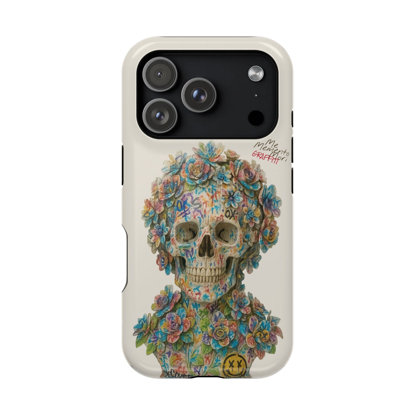 Me Memento Mori Graffiti Magnetic Impact-Resistant Cases