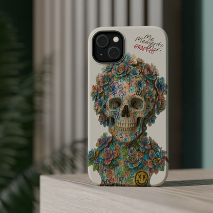 Me Memento Mori Graffiti Magnetic Impact-Resistant Cases