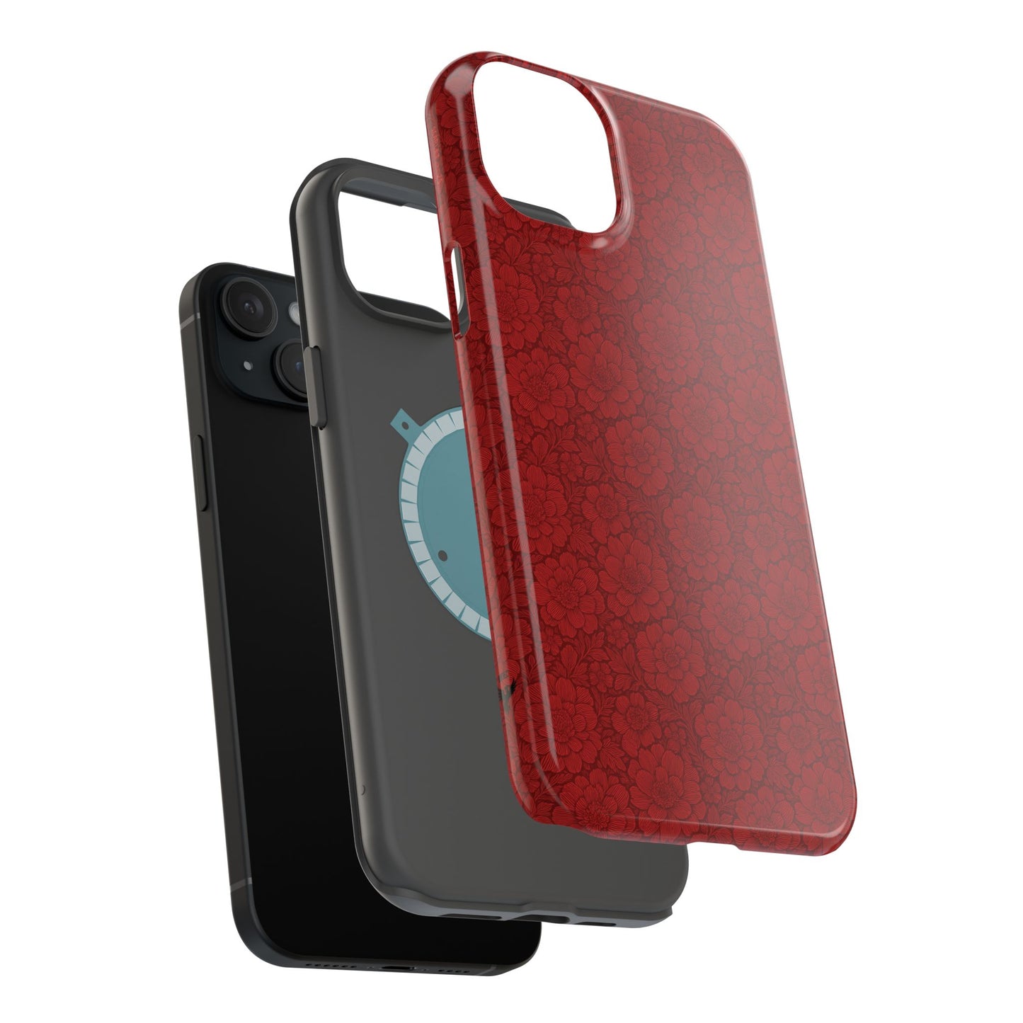 Scarlet Magnetic Impact-Resistant Cases