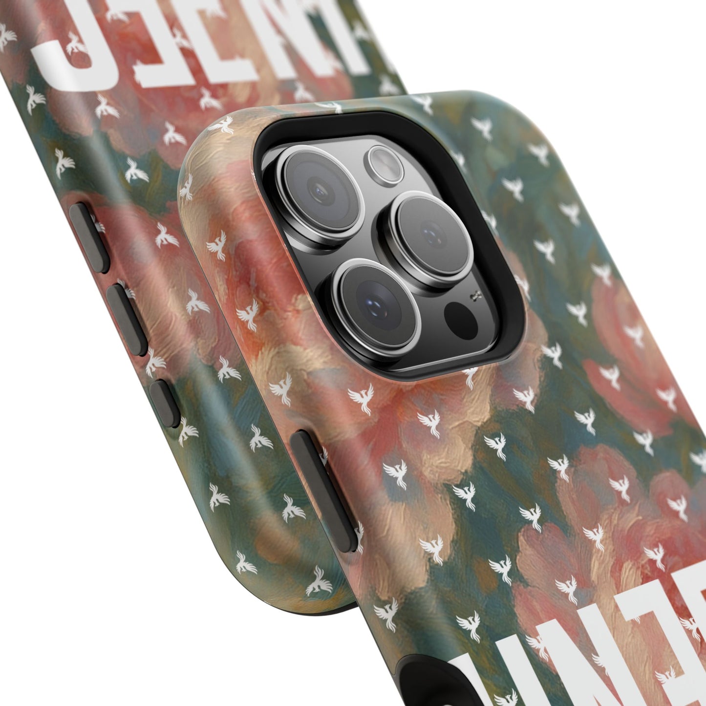 The Peonies Magnetic Impact-Resistant iPhone Case