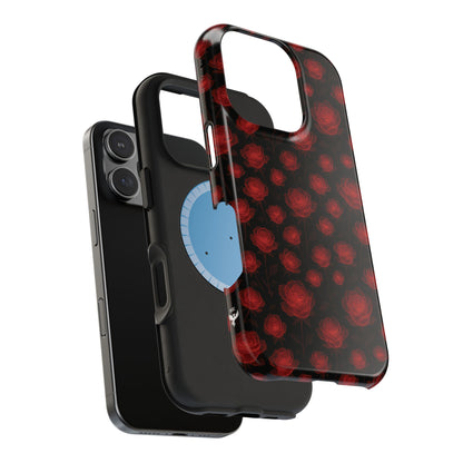 Love Roses Magnetic Impact-Resistant Cases