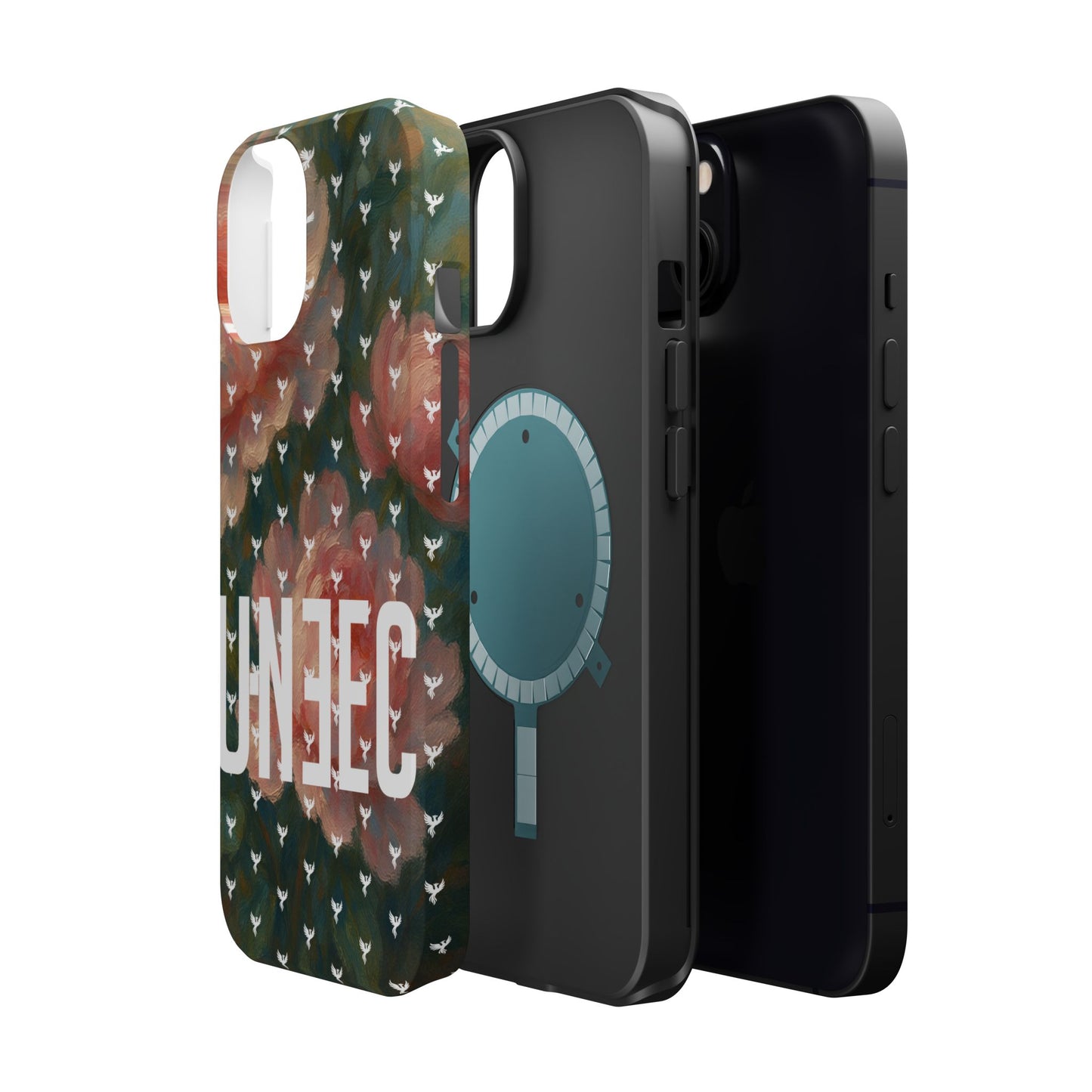 The Peonies Magnetic Impact-Resistant iPhone Case