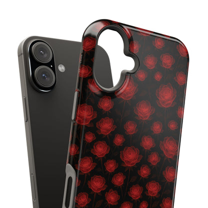 Love Roses Magnetic Impact-Resistant Cases
