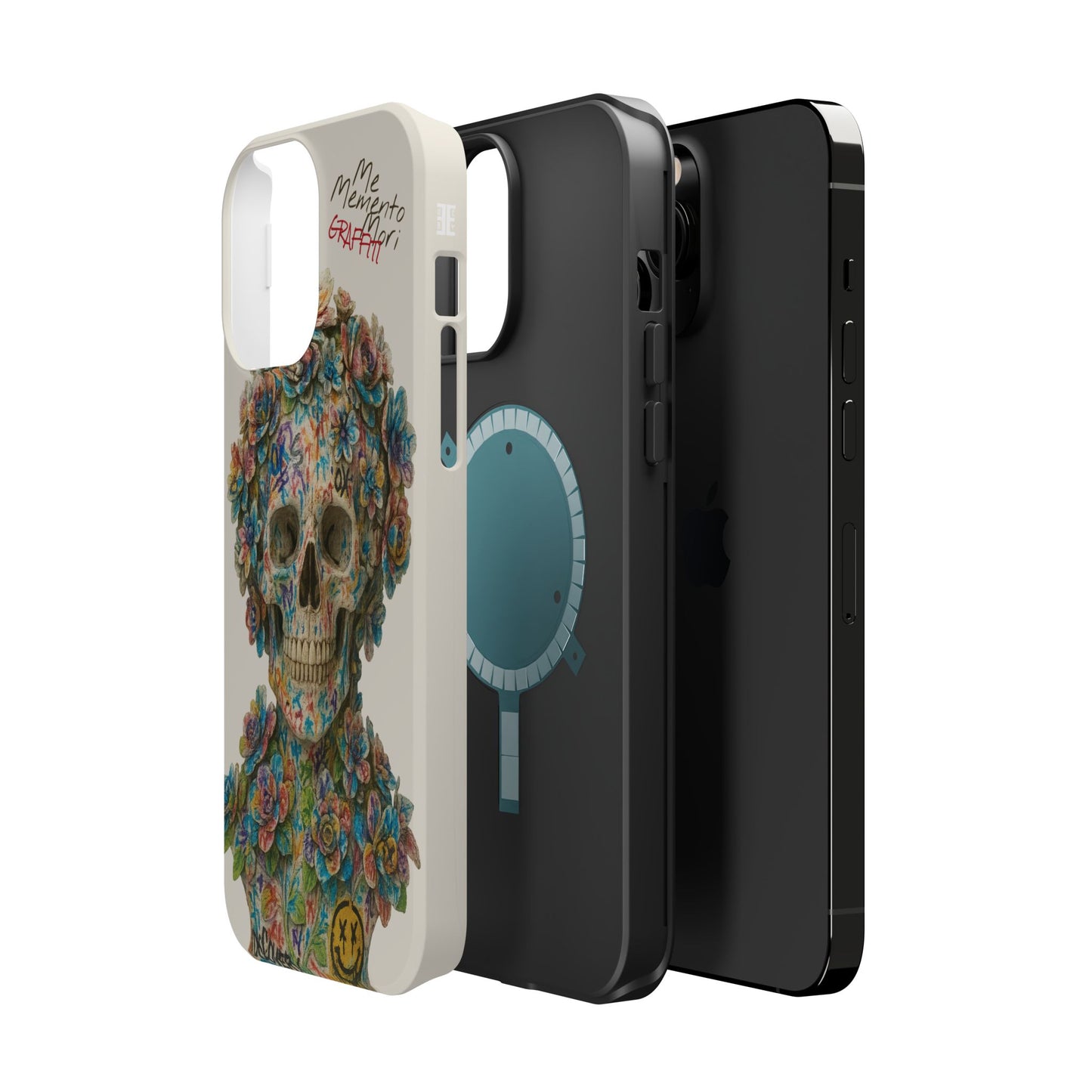 Me Memento Mori Graffiti Magnetic Impact-Resistant Cases