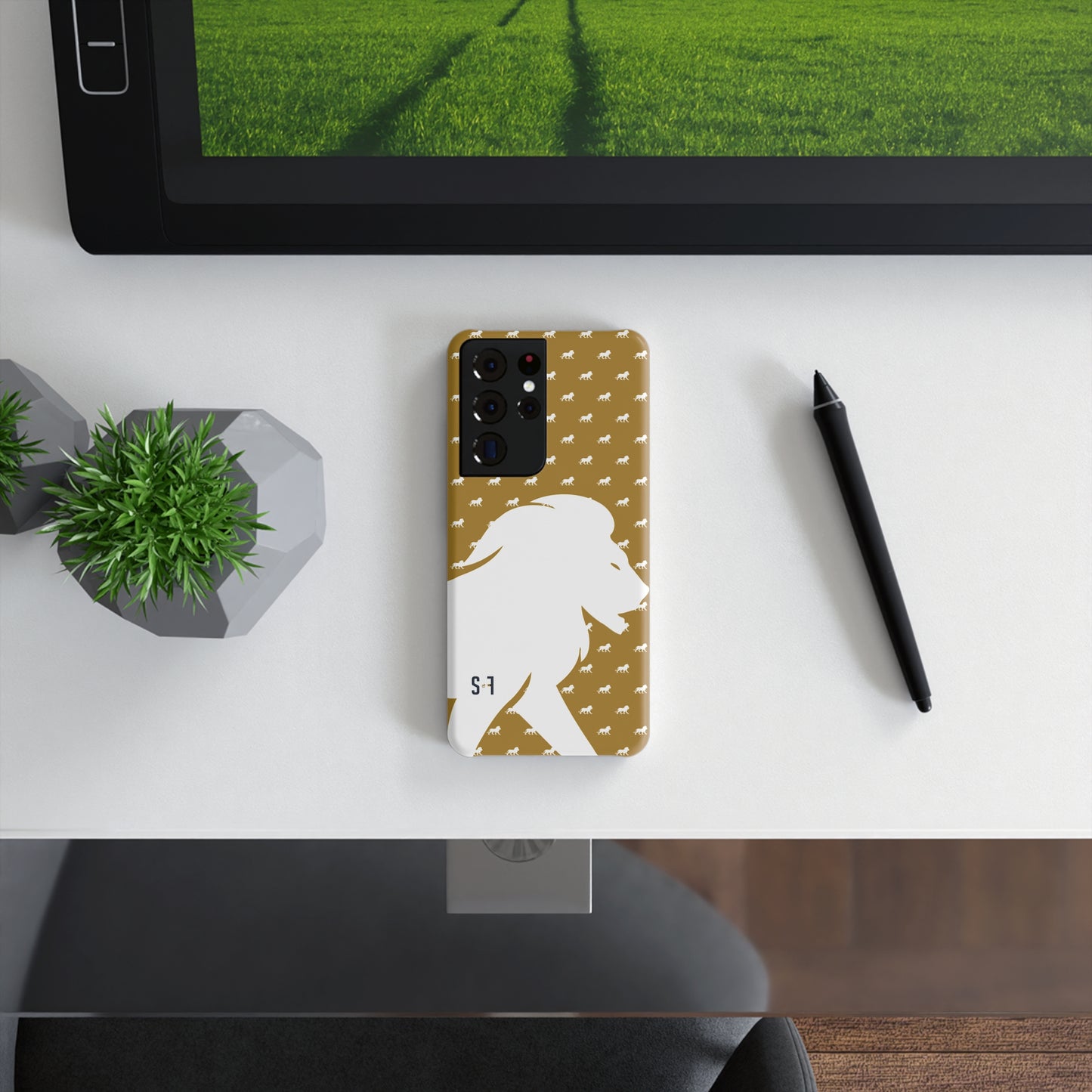 Swiss Light Lion Slim Snap Case